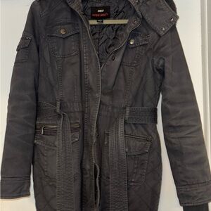 Miss Sixty Quilted Gray Jacket